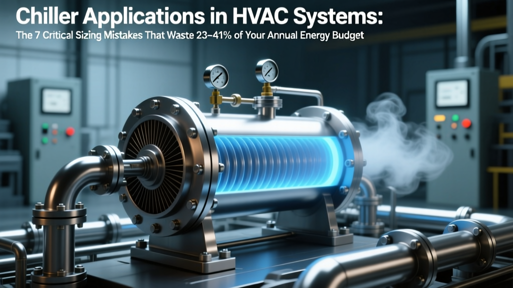 Chiller Applications in HVAC Systems: The 7 Critical Sizing Mistakes That Waste 23–41% of Your Annual Cooling Energy (And How to Fix Them Before Commissioning)