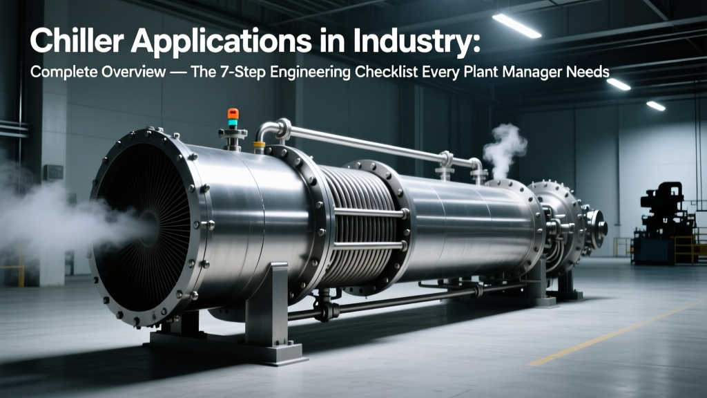 Chiller Applications in Industry: Complete Overview — The 7-Step Engineering Checklist Every Plant Manager Overlooks (That Causes 23% More Downtime & 18% Higher Energy Costs)