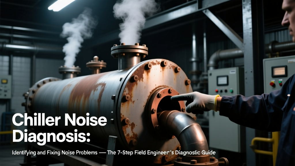 Chiller Noise Diagnosis: Identifying and Fixing Noise Problems — The 7-Step Field Engineer’s Diagnostic Protocol (With Real dB Calculations, ISO 3744 Compliance Checks, and Root-Cause Flowcharts)