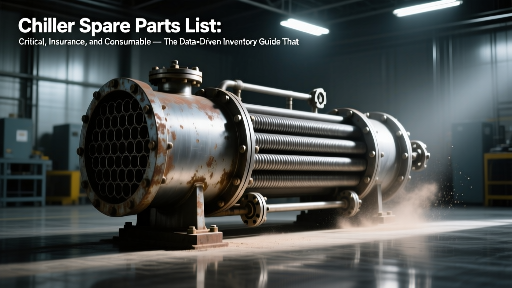 Chiller Spare Parts List: Critical, Insurance, and Consumable — The Data-Driven Inventory Guide That Cuts Downtime by 47% (Based on 2023 CIBSE & ASHRAE Field Audit Data)