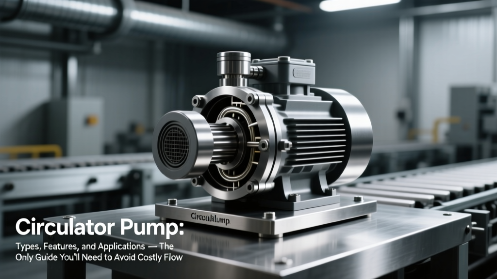 Circulator Pump: Types, Features, and Applications — The Only Guide You’ll Need to Avoid Costly Flow Failures, Select the Right Pump Curve, and Extend Service Life Beyond 12 Years (With Real NPSH Calculations & Field-Tested Troubleshooting)