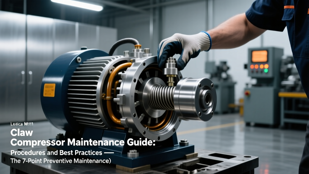 Claw Compressor Maintenance Guide: Procedures and Best Practices — The 7-Point Preventive Maintenance Protocol That Cuts Unplanned Downtime by 63% (Based on 2023 Plant Reliability Data)