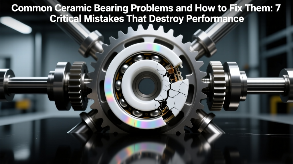Common Ceramic Bearing Problems and How to Fix Them: 7 Critical Mistakes That Destroy Performance (and Exactly How to Reverse Each One Before It Costs You $2,800 in Downtime)