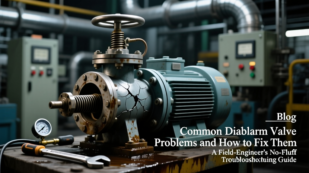Common Diaphragm Valve Problems and How to Fix Them: A Field-Engineer’s No-Fluff Troubleshooting Guide (With Real Plant Case Study & Step-by-Step Repair Protocols)
