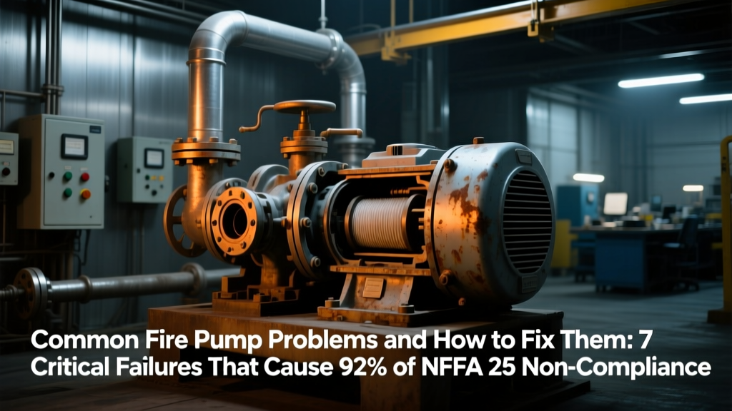 Common Fire Pump Problems and How to Fix Them: 7 Critical Failures That Cause 92% of NFPA 25 Non-Compliance (And Exactly What to Do Before Your Next Inspection)