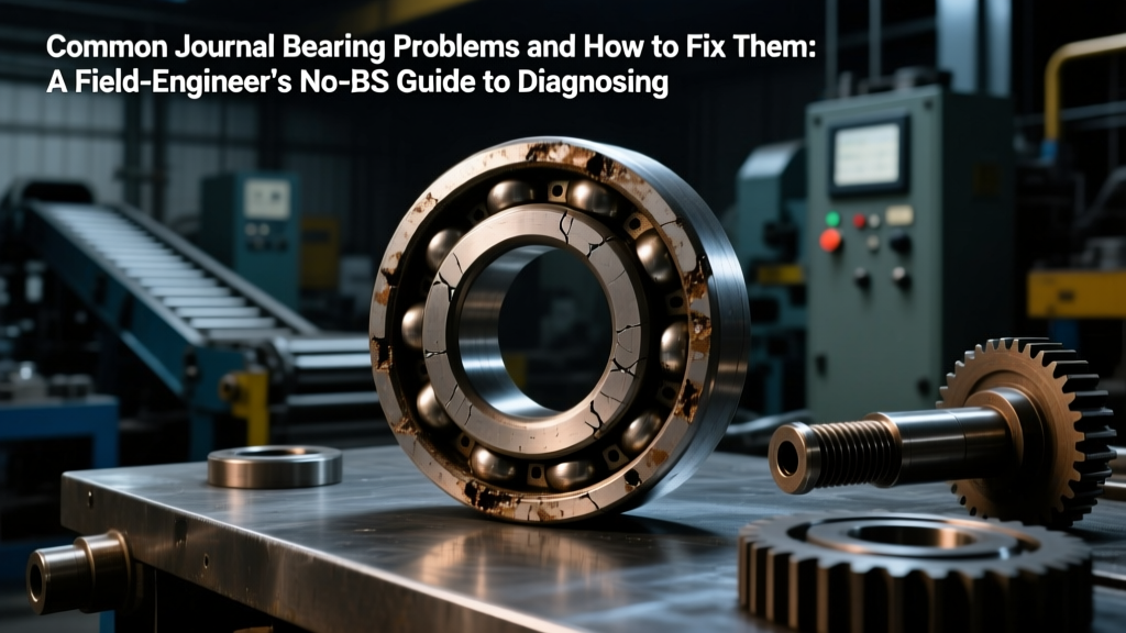 Common Journal Bearing Problems and How to Fix Them: A Field-Engineer’s No-BS Guide to Diagnosing, Troubleshooting, and Preventing Catastrophic Failure—Before Vibration Kills Your Turbine or Compressor