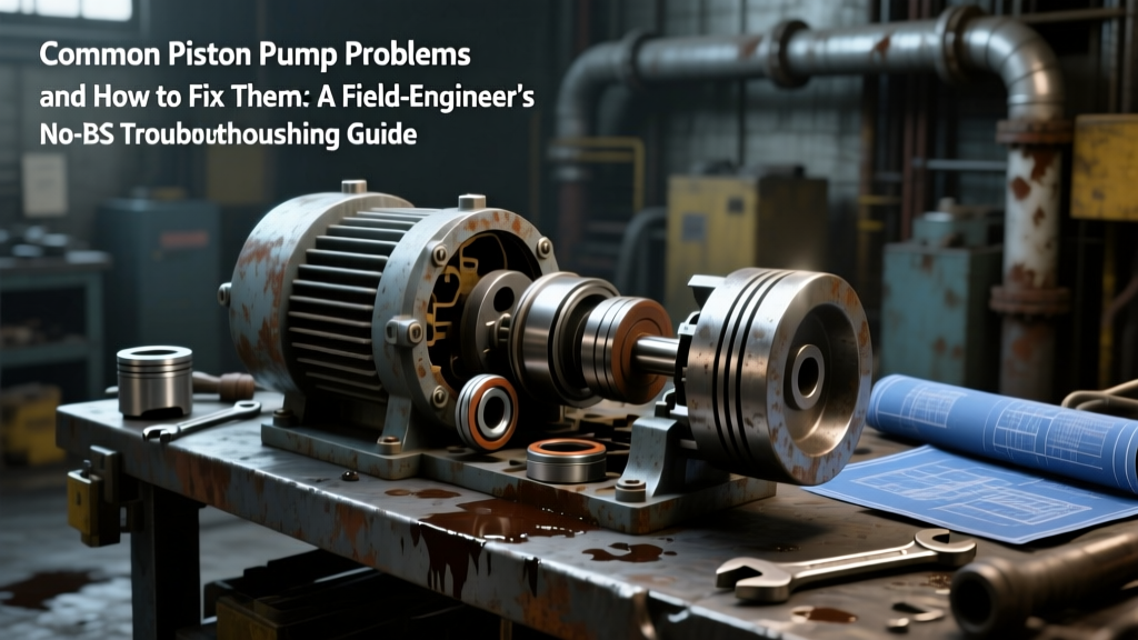 Common Piston Pump Problems and How to Fix Them: A Field-Engineer’s No-BS Troubleshooting Guide (12 Real-World Failures, Root-Cause Maps, & Step-by-Step Repairs You Can Do Today)