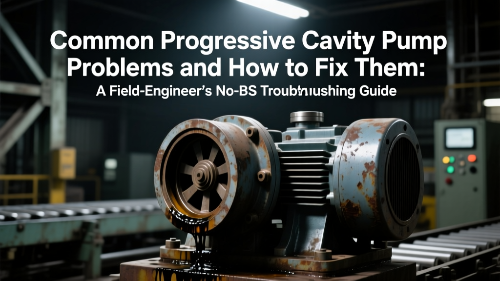 Common Progressive Cavity Pump Problems and How to Fix Them: A Field-Engineer’s No-BS Troubleshooting Guide (12 Real-World Failures, Root-Cause Diagnostics, and Step-by-Step Repairs You Can Do Today)