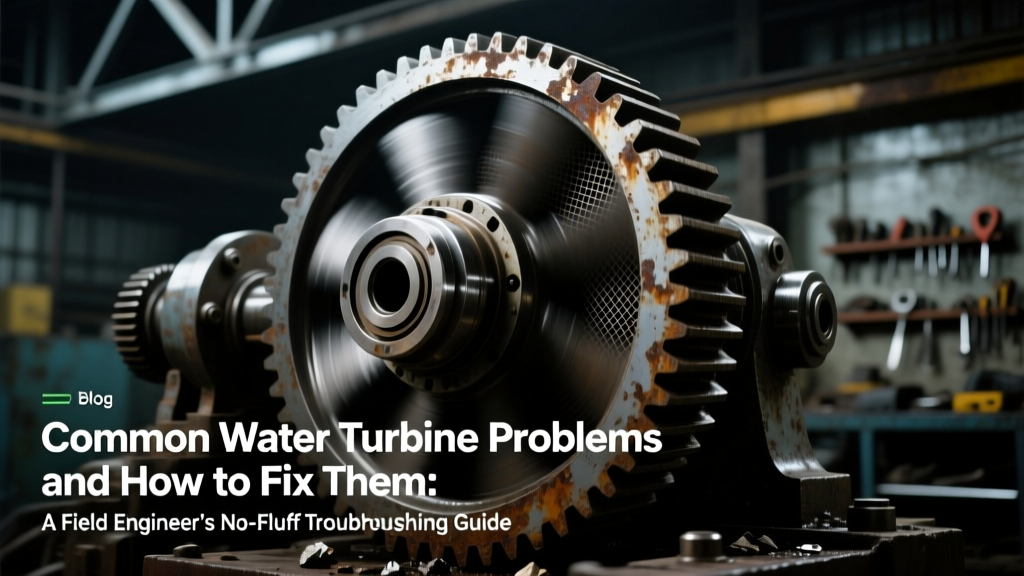Common Water Turbine Problems and How to Fix Them: A Field Engineer’s No-Fluff Troubleshooting Guide — Avoid These 7 Costly Diagnostic Mistakes That Cause 68% of Unplanned Outages (ASME & IEC 62271 Verified)