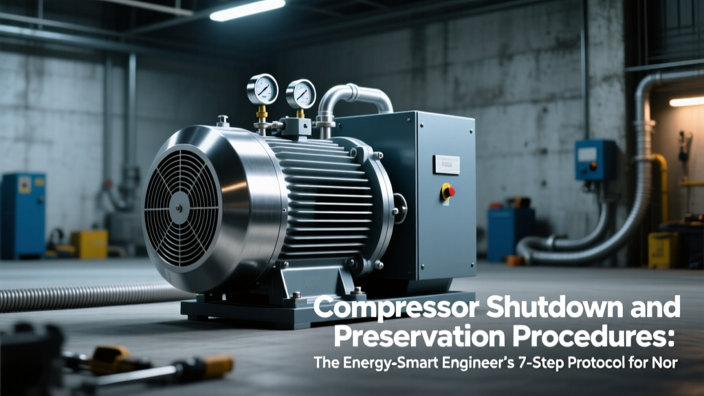 Compressor Shutdown and Preservation Procedures: The Energy-Smart Engineer’s 7-Step Protocol for Normal, Emergency & Long-Term Outages (Prevent $28K/yr in Waste & Corrosion Failures)