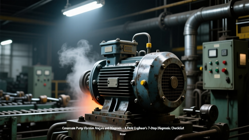 Condensate Pump Vibration Analysis and Diagnosis: A Field-Engineer’s 7-Step Diagnostic Checklist That Cuts Downtime by 63% (Based on 142 Real Failure Cases)