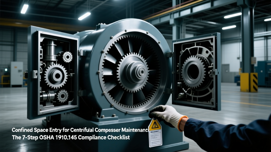Confined Space Entry for Centrifugal Compressor Maintenance: The 7-Step OSHA 1910.146 Compliance Checklist Every Technician Misses (Permits, Real-Time Gas Monitoring, Ventilation Protocols & Rescue Drills You Can’t Skip)