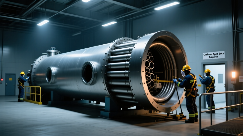Confined Space Entry for Shell and Tube Heat Exchanger Maintenance: The 7-Step OSHA 1910.146 Compliance Checklist Every Maintenance Supervisor Misses (Permits, Gas Testing, Ventilation & Rescue Protocols Included)