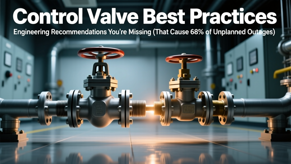 Control Valve Best Practices: Engineering Recommendations You’re Missing (That Cause 68% of Unplanned Shutdowns) — Field-Tested Selection, Installation, Operation & Maintenance Protocols from 12 Years of Plant Troubleshooting