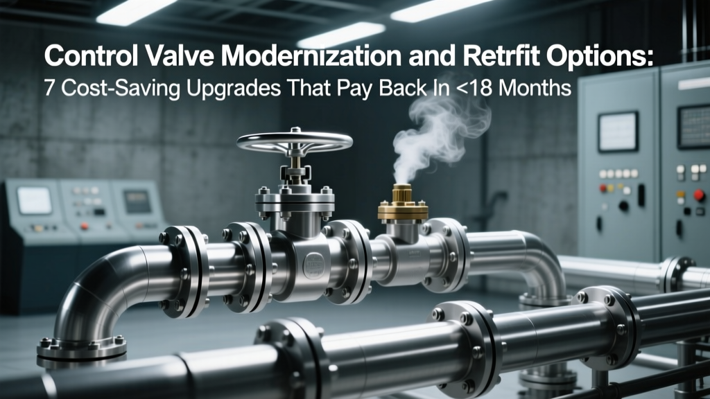 Control Valve Modernization and Retrofit Options: 7 Cost-Saving Upgrades That Pay Back in <18 Months (Not Just 'Replace or Repair')