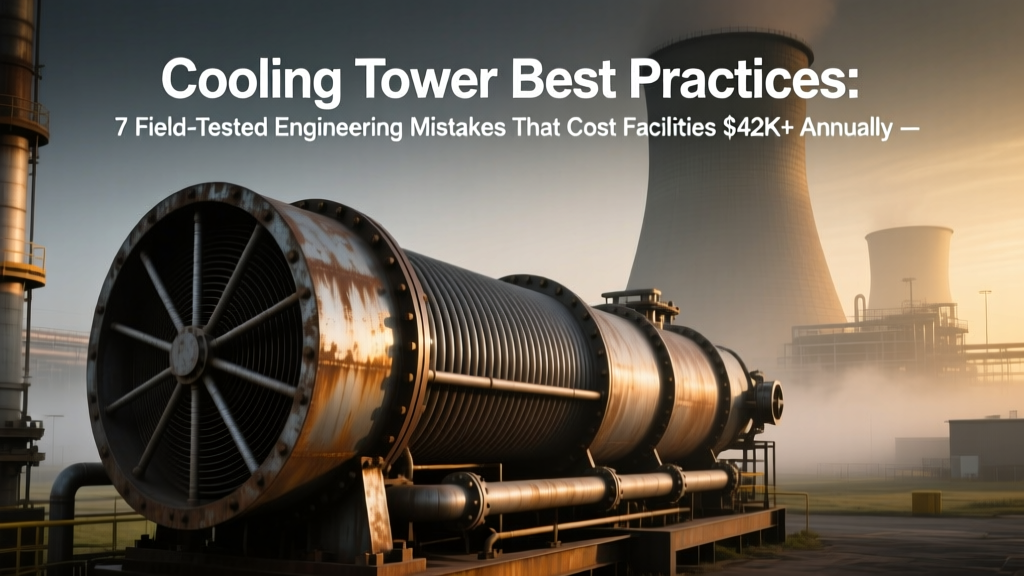 Cooling Tower Best Practices: 7 Field-Tested Engineering Mistakes That Cost Facilities $42K+ Annually (and How to Fix Them Before Summer Peak Load)