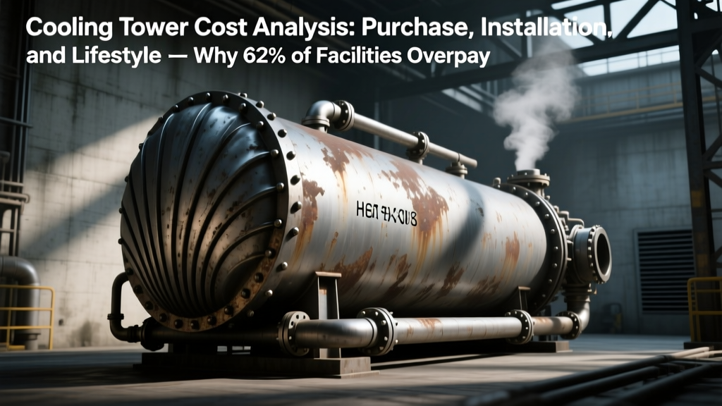 Cooling Tower Cost Analysis: Purchase, Installation, and Lifecycle — Why 62% of Facilities Overpay on Total Cost of Ownership (and How to Cut $187K+ with OSHA-Compliant Design & ASME-Validated Maintenance Planning)