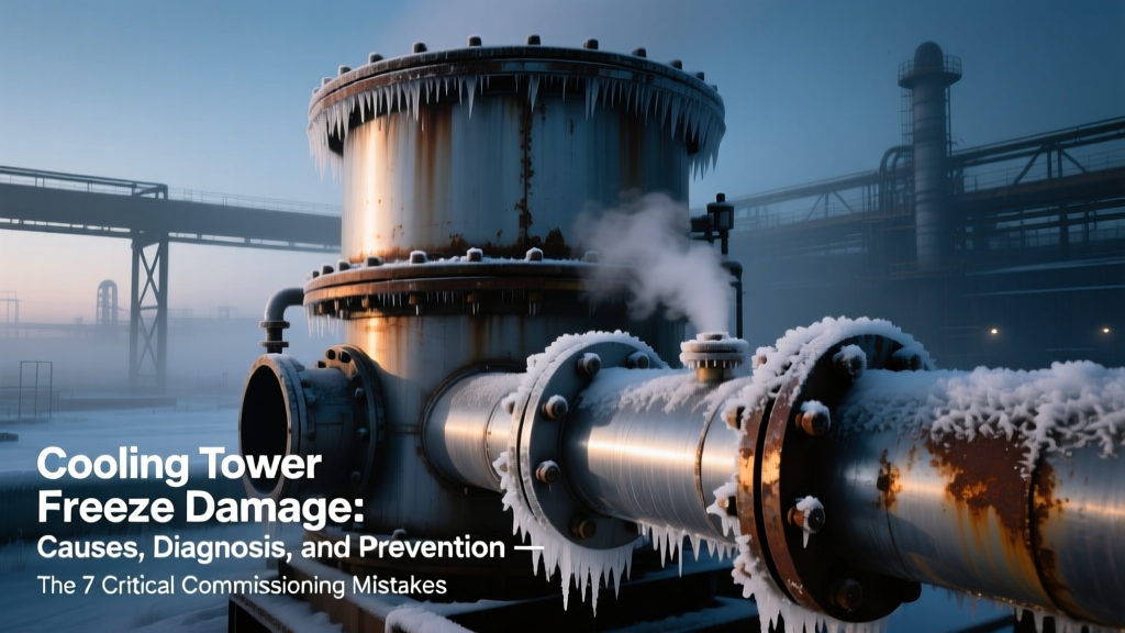 Cooling Tower Freeze Damage: Causes, Diagnosis, and Prevention — The 7 Critical Commissioning Mistakes That Trigger Catastrophic Ice Failure (And Exactly How to Fix Them Before Winter Hits)