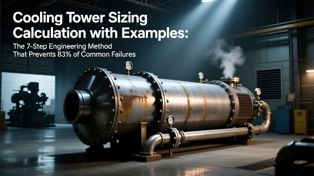 Cooling Tower Sizing Calculation with Examples: The 7-Step Engineering Method That Prevents 83% of Chiller Failures (and Why Your Excel Sheet Is Lying to You)