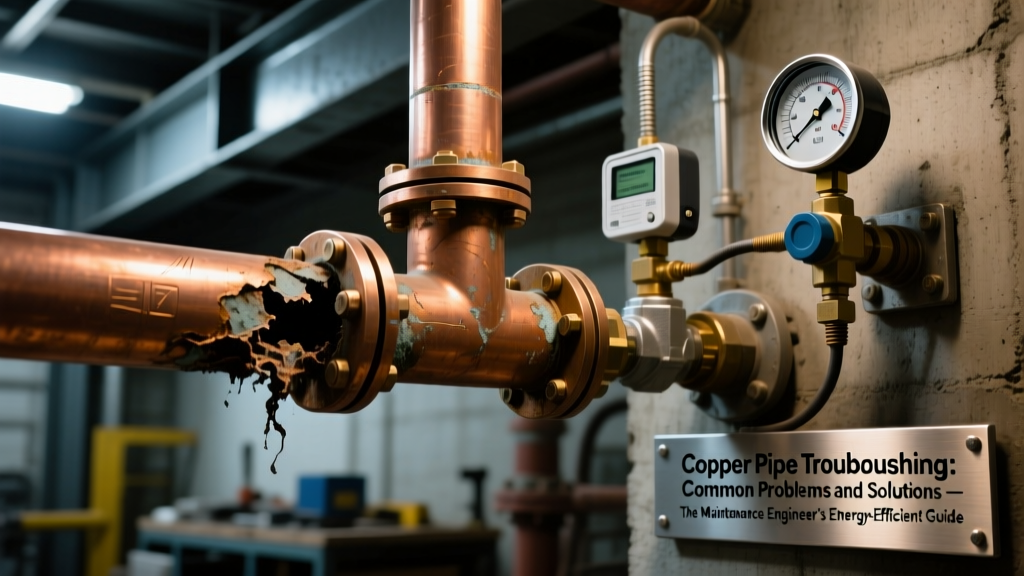 Copper Pipe Troubleshooting: Common Problems and Solutions — The Maintenance Engineer’s Energy-Efficiency Field Guide (With ASME B31.3 Compliance Checklists, Corrosion Cost Calculators, and Real-World Leak Forensics)