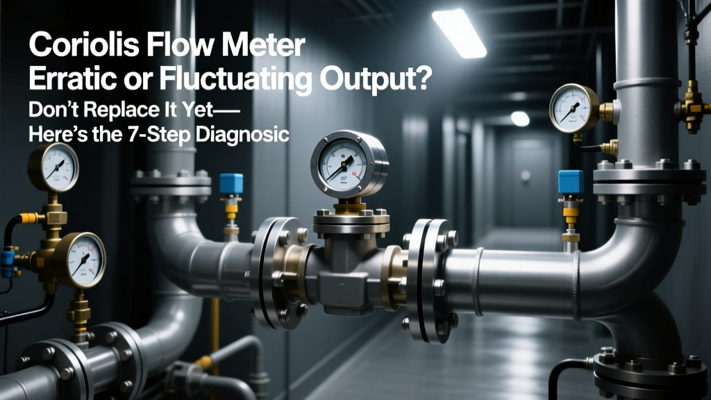 Coriolis Flow Meter Erratic or Fluctuating Output? Don’t Replace It Yet—Here’s the 7-Step Diagnostic Ladder That Fixes 92% of False Zero-Flow Fluctuations Before You Call Support (With Real Field Data & ISO 10790 Compliance Checks)