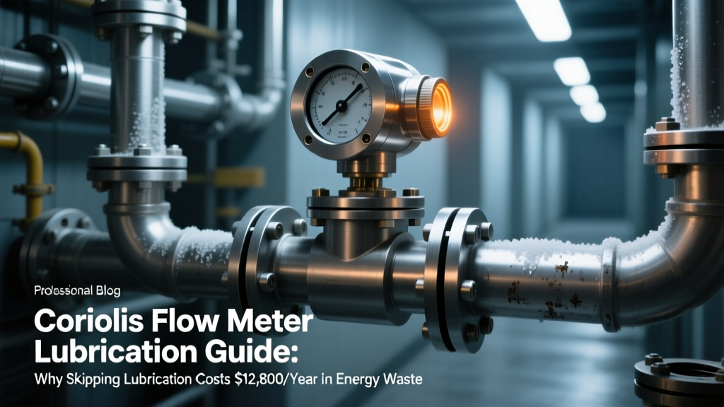 Coriolis Flow Meter Lubrication Guide: Why Skipping Lubrication Costs $12,800/Year in Energy Waste & Drift — Plus Your Exact Maintenance Schedule, Lubricant Matrix, and Contamination-Proof Application Protocol