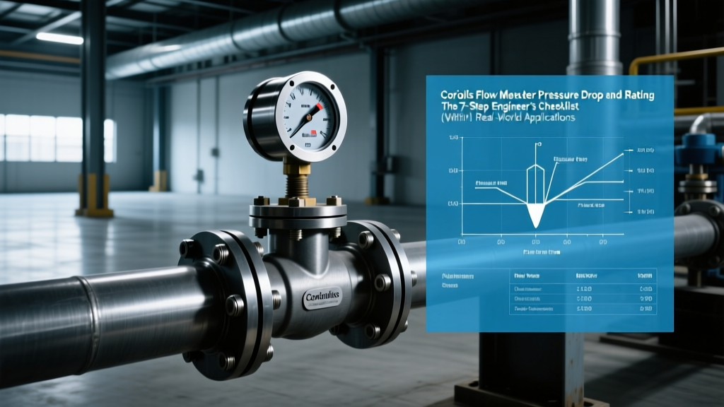 Coriolis Flow Meter Pressure Drop and Rating Calculations: The 7-Step Engineer’s Checklist (With Real-World Formulas, ASME B31.4 Corrections, and 3 Common Calculation Pitfalls That Cause Over-Pressurization)