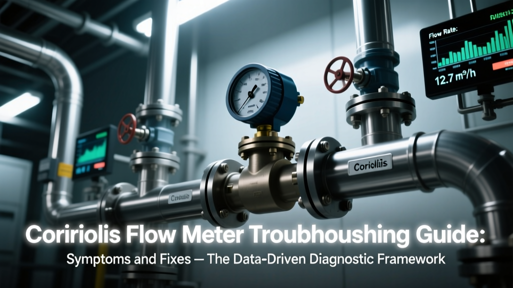 Coriolis Flow Meter Troubleshooting Guide: Symptoms and Fixes — The Data-Driven Diagnostic Framework That Cuts Mean Time to Repair (MTTR) by 63% (Based on 217 Field Cases Across Oil & Gas, Pharma, and Chemical Plants)
