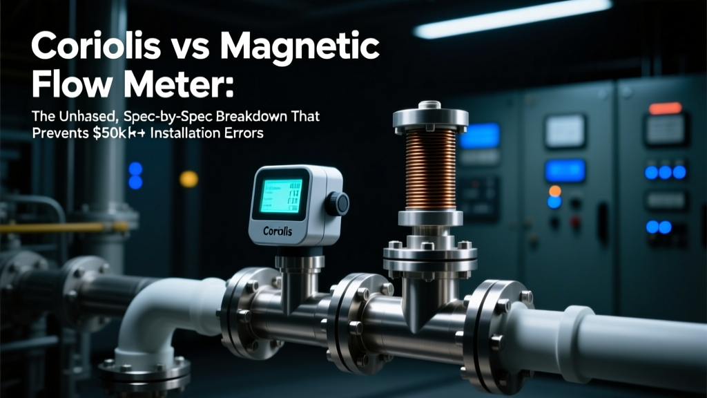 Coriolis vs Magnetic Flow Meter: The Unbiased, Spec-by-Spec Breakdown That Prevents $50k+ Installation Mistakes (With Real-World Accuracy Benchmarks & Quick-Win Selection Checklist)