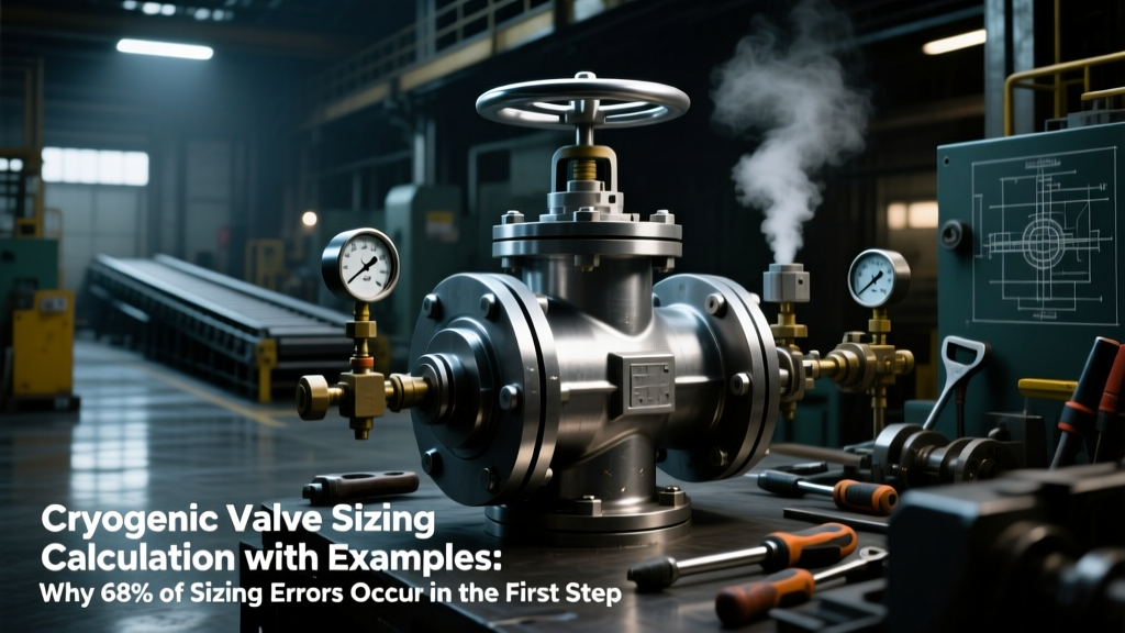 Cryogenic Valve Sizing Calculation with Examples: Why 68% of Sizing Errors Occur in the First Step (and How to Fix Them with Verified API 520/620 Formulas, Real LNG Flow Data, and 3 Worked Examples)