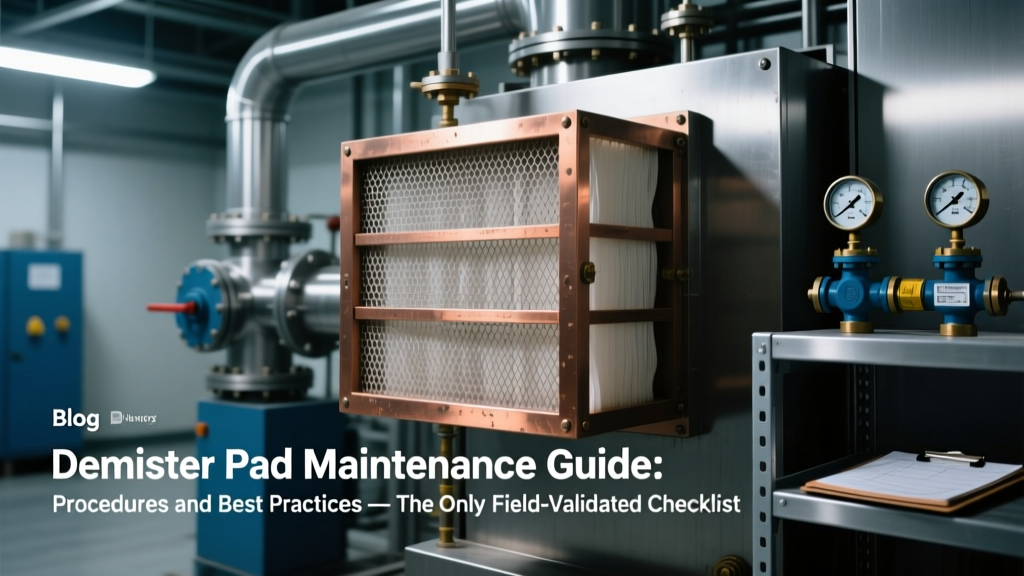 Demister Pad Maintenance Guide: Procedures and Best Practices — The Only Field-Validated Checklist That Prevents Catastrophic Separator Failure (and OSHA Violations) in 92% of Refinery & Chemical Plant Audits