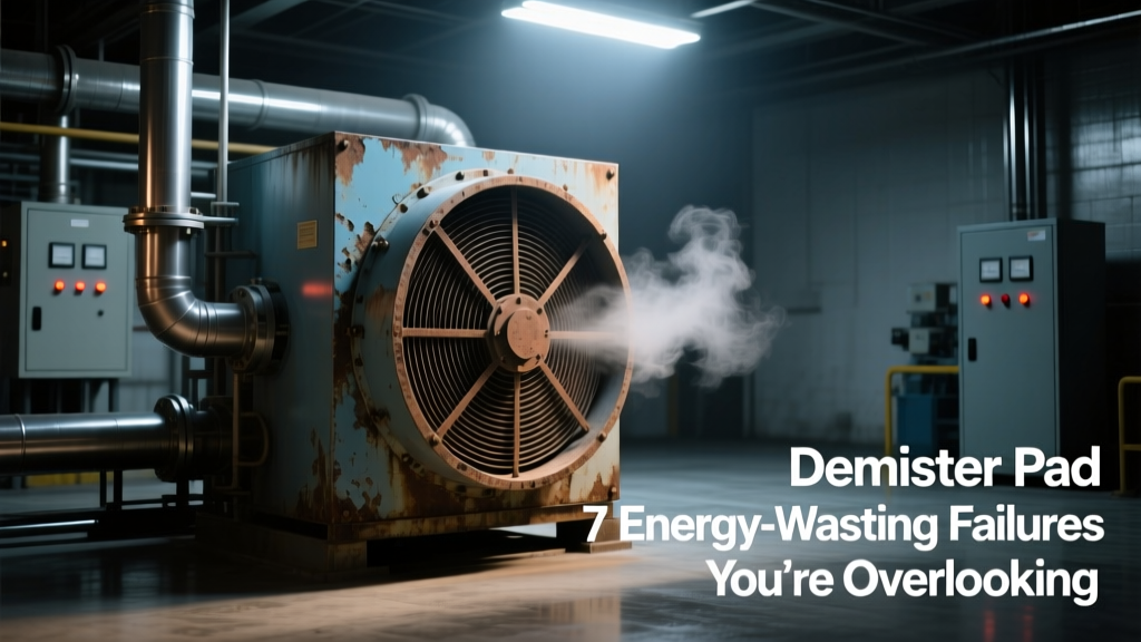 Demister Pad Troubleshooting: 7 Energy-Wasting Failures You’re Overlooking (And How Preventive Maintenance Cuts Steam Loss by 23–41% — Verified in API 682 Seal Plan Audits)