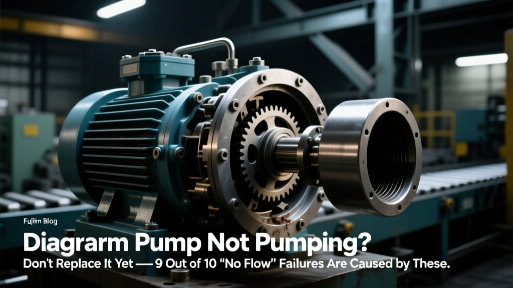 Diaphragm Pump Not Pumping? Don’t Replace It Yet — 9 Out of 10 'No Flow' Failures Are Caused by These 5 Fixable Mistakes (With Real-World Diagnostic Flowchart & Tool-Free Fixes)