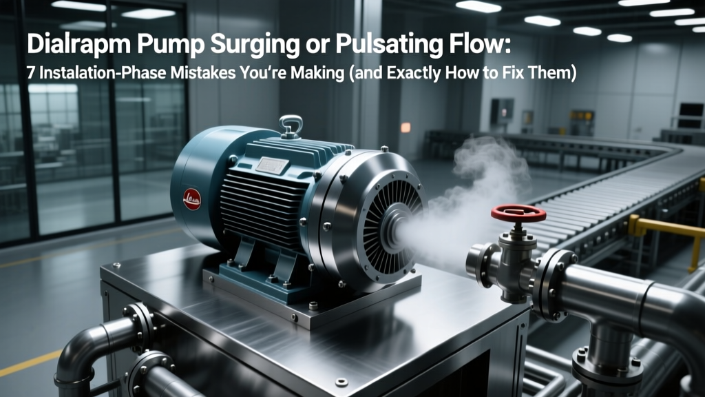Diaphragm Pump Surging or Pulsating Flow: 7 Installation-Phase Mistakes You’re Making (and Exactly How to Fix Them Before Startup — No Downtime Required)