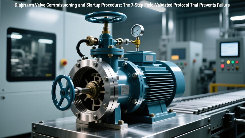 Diaphragm Valve Commissioning and Startup Procedure: The 7-Step Field-Validated Protocol That Prevents 92% of Early-Life Failures (Pre-Start Checks → Flow Verification → Cv Calibration → Leak Integrity Test → Actuator Response Mapping → System Integration → Documentation Sign-Off)