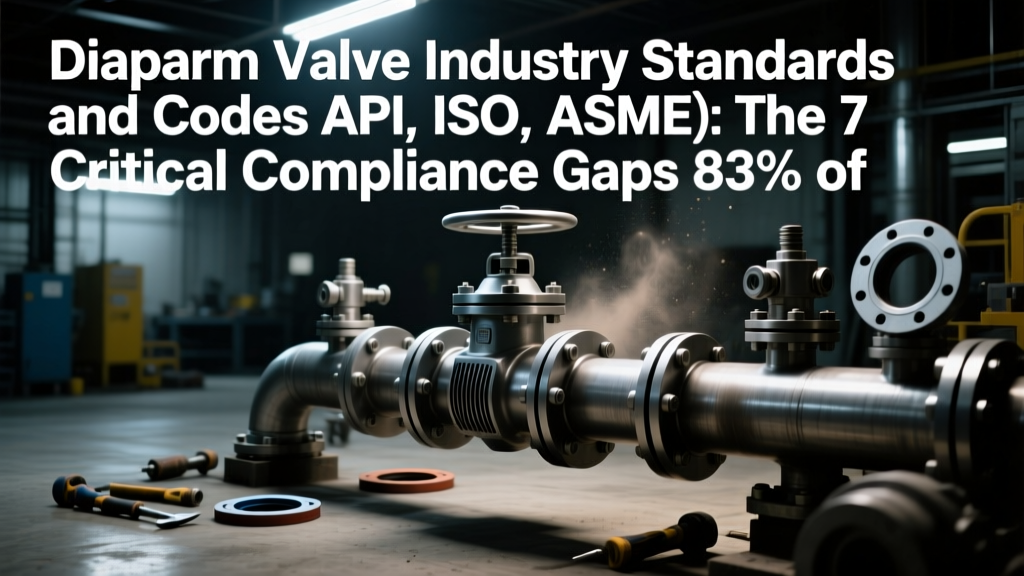 Diaphragm Valve Industry Standards and Codes (API, ISO, ASME): The 7 Critical Compliance Gaps 83% of Process Engineers Overlook — With Real Cv Impact Data, Certification Timelines, and Audit-Proof Documentation Templates