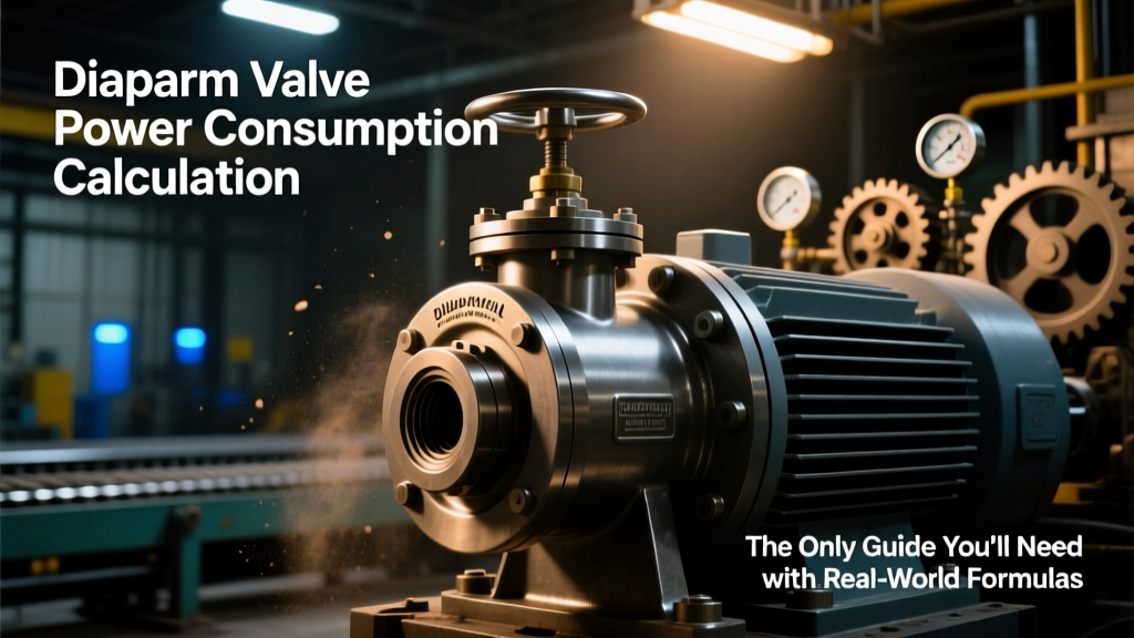Diaphragm Valve Power Consumption Calculation: The Only Guide You’ll Need with Real-World Formulas, 3 Worked Examples (Including Unit Conversion Pitfalls), and ASME-Compliant Energy Optimization Tactics That Cut Actuator Load by Up to 42%.