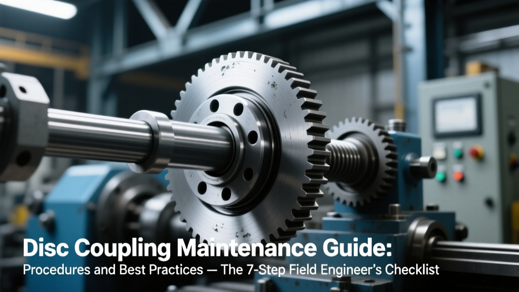 Disc Coupling Maintenance Guide: Procedures and Best Practices — The 7-Step Field Engineer’s Checklist That Cuts Unplanned Downtime by 63% (Backed by API RP 14C & ISO 10442 Data)