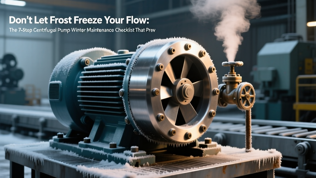 Don’t Let Frost Freeze Your Flow: The 7-Step Centrifugal Pump Winter Maintenance Checklist That Prevents $12K+ Emergency Repairs (Freeze Damage, Brittle Failures & Ice-Locked Impellers Solved)