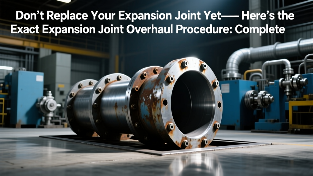 Don’t Replace Your Expansion Joint Yet—Here’s the Exact Expansion Joint Overhaul Procedure: Complete Rebuild Guide Used by Piping Engineers to Extend Service Life by 3–7 Years (With ASME B31.3-Compliant Inspection Checklists & Real-World Failure Root-Cause Data)