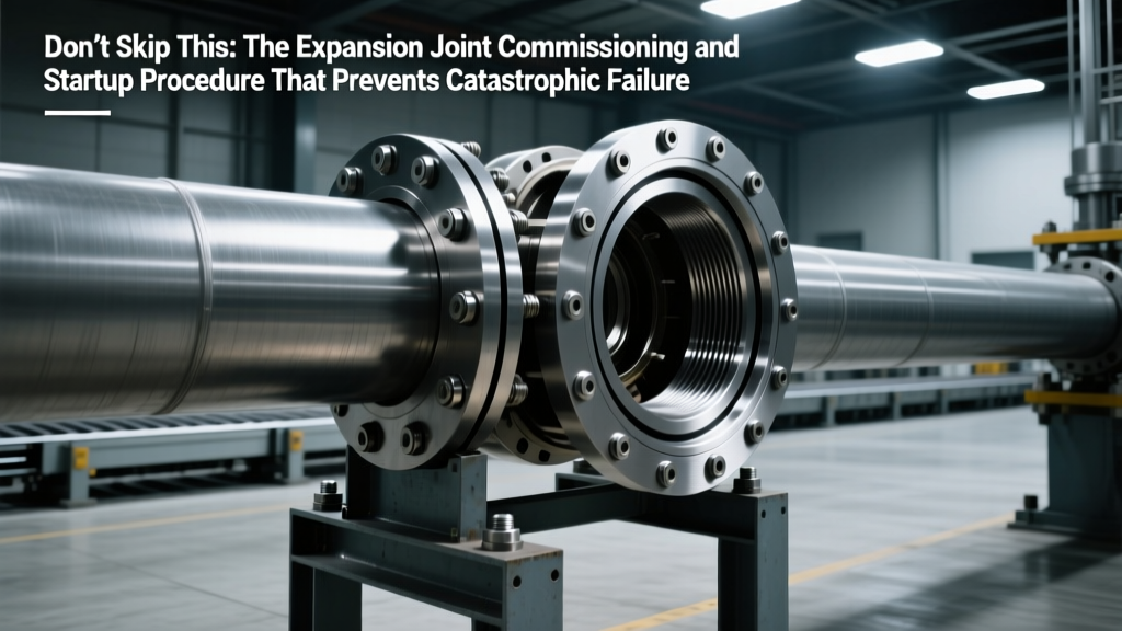 Don’t Skip This: The Expansion Joint Commissioning and Startup Procedure That Prevents Catastrophic Failure—ASME-Compliant, Safety-First, Step-by-Step from Pre-Start Checks to Performance Verification