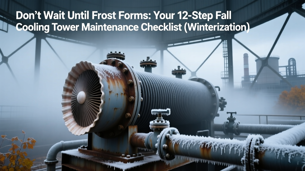 Don’t Wait Until Frost Forms: Your 12-Step Fall Cooling Tower Maintenance Checklist (Winterization, Freeze Protection & Real-World Troubleshooting Included)