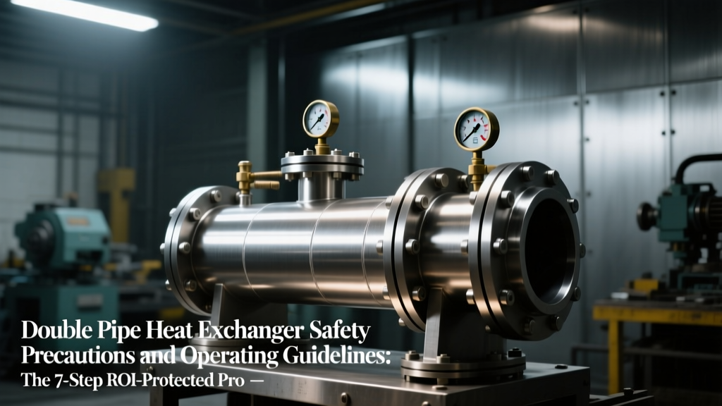 Double Pipe Heat Exchanger Safety Precautions and Operating Guidelines: The 7-Step ROI-Protected Protocol That Prevents $287K+ in Downtime, OSHA Fines, and Catastrophic Thermal Runaway (Backed by TEMA & OSHA 1910.147)