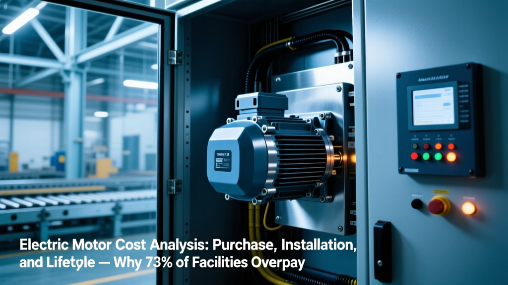 Electric Motor Cost Analysis: Purchase, Installation, and Lifecycle — Why 73% of Facilities Overpay by $18,500+ Over 10 Years (and How to Fix It with NEMA Premium + IEC IE4 ROI Modeling)