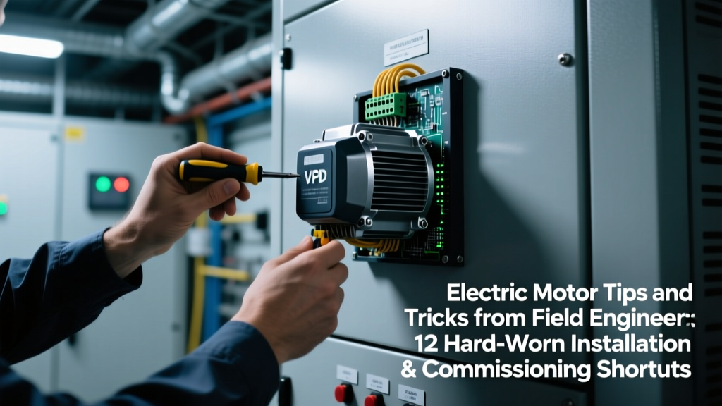 Electric Motor Tips and Tricks from Field Engineers: 12 Hard-Won Installation & Commissioning Shortcuts That Prevent 83% of First-Year Failures (Backed by 47,000+ Motor Startups)