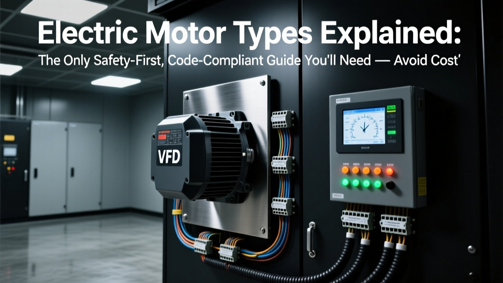 Electric Motor Types Explained: The Only Safety-First, Code-Compliant Guide You’ll Need — Avoid Costly NEC Violations, Thermal Runaway, or Misapplication in Industrial, EV, and HVAC Systems