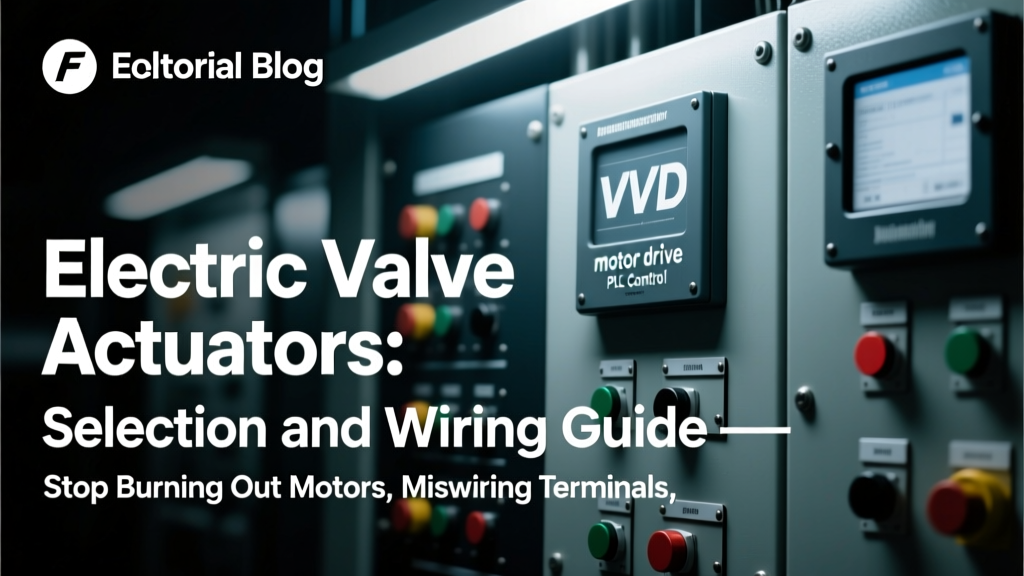 Electric Valve Actuators: Selection and Wiring Guide — Stop Burning Out Motors, Miswiring Terminals, or Oversizing Actuators: A Field-Engineered 7-Step Process Used by Plant Automation Teams Since 2018
