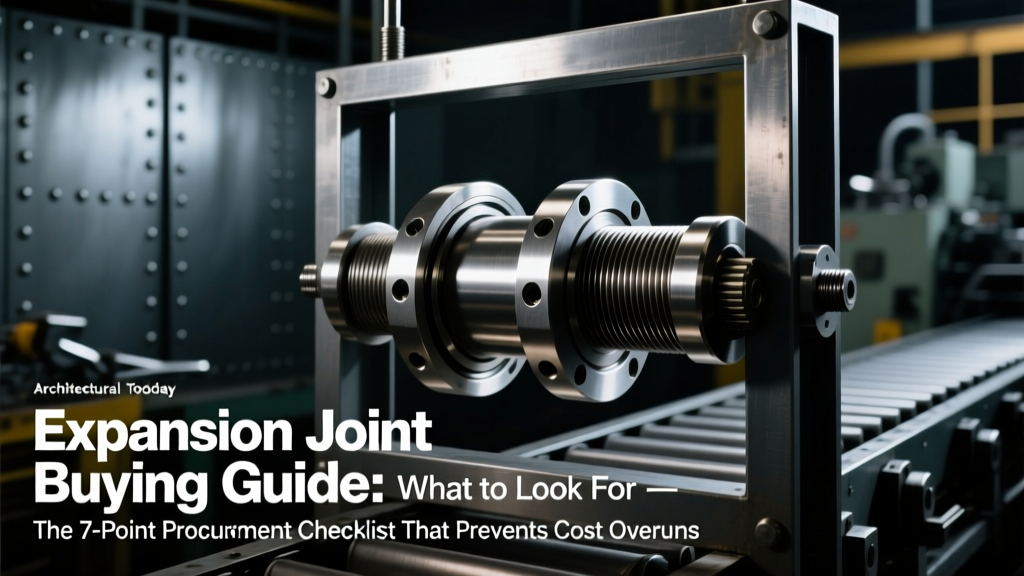 Expansion Joint Buying Guide: What to Look For — The 7-Point Procurement Checklist That Prevents Costly Field Failures (and Why 62% of Buyers Skip #4)