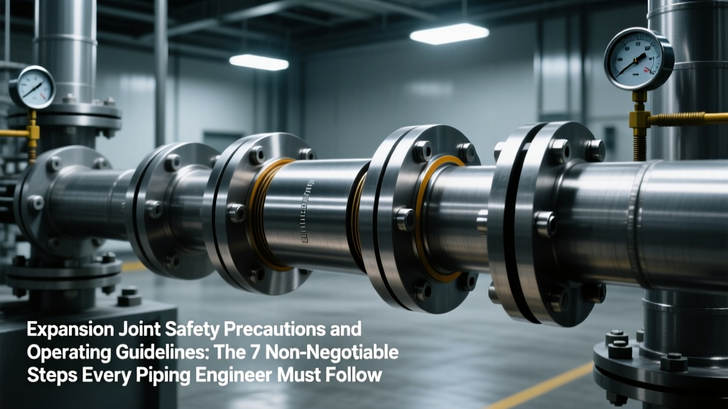Expansion Joint Safety Precautions and Operating Guidelines: The 7 Non-Negotiable Steps Every Piping Engineer Misses (Before Lockout/Tagout, PPE, or Emergency Response Begins)