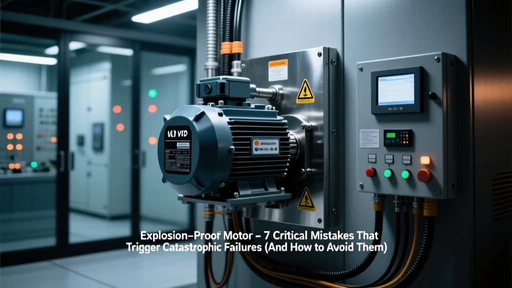 Explosion-Proof Motor: 7 Critical Mistakes That Trigger Catastrophic Failures (And How to Avoid Them with NEMA/IEC-Compliant Selection, Installation, and Maintenance)